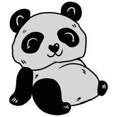 panda bear cartoon