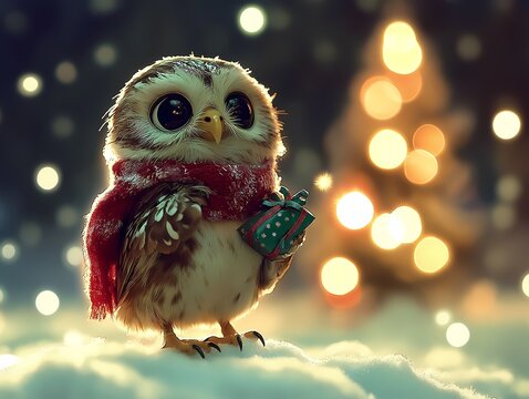 Christmas Owl