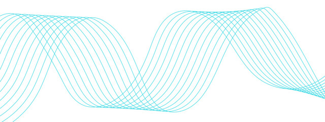 Abstract modern stream wave background and wave curve lines background. Colorful glowing frequency sound wave technology curve lines background. Digital concept for banner, flyer, cover, brochure.