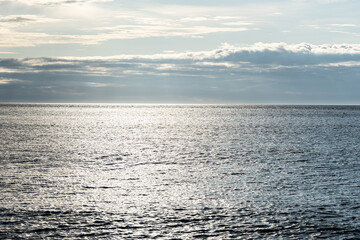 Obraz premium Ocean view at sunset