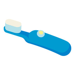 electric toothbrush flat icon