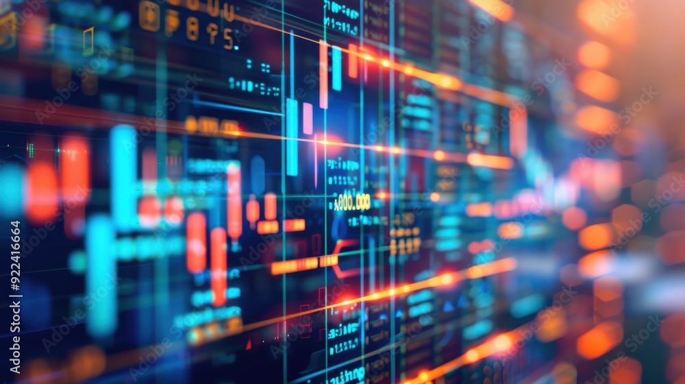Poster cryptocurrency transactions displayed on a digital ledger, transparent and efficient.