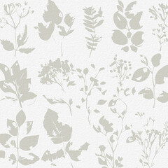 Delicate Floral watercolor Paper texture with soft botanical art 