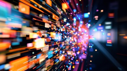 digital text content, audio content and video content merging into one another,generative ai