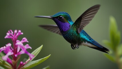 Obraz premium hummingbird in flight