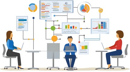 Streamlining Office Productivity with Workflow Chart Analysis