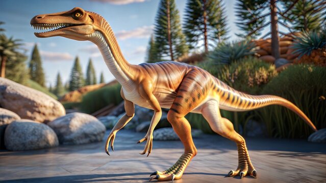 coelophysis dinosaur background
