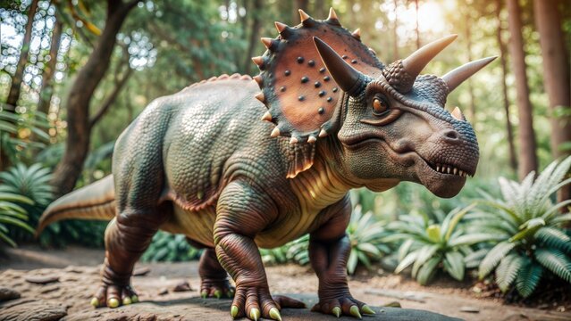 albertaceratops dinosaur background