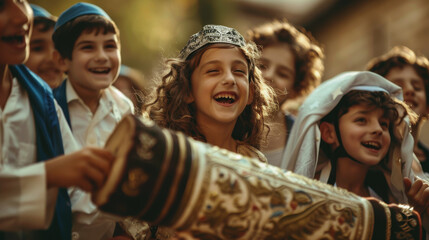 Shmini Atzeret and Simchat Torah. a holiday in Israel