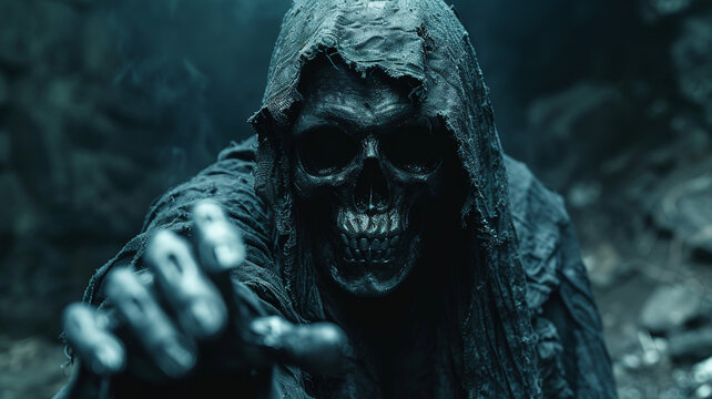 A sense of dread and finality as death approaches