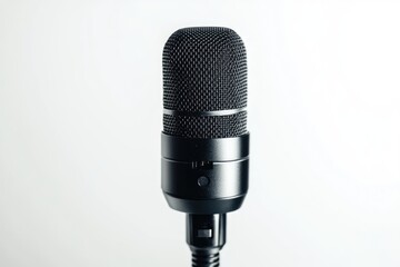 USB Microphone - Classic Chrome Accessory for Professional Audio Communication