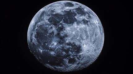 Obraz premium Full Moon Overhead