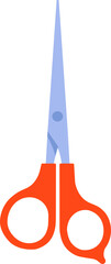 Scissor icon. Flat style.
