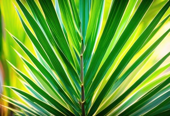 Fototapeta premium vibrant yucca plant displayed colorful background featuring lush green leaves bright hues, greenery, botanical, decor, flora, garden, exotic, tropical