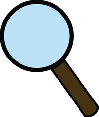 loupe Search Icon, magnifying glass