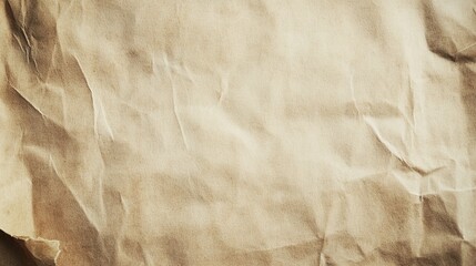 Crumpled Vintage Paper Texture