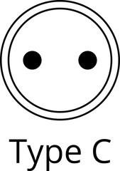 Electrical outlets types by country. Vector illustration