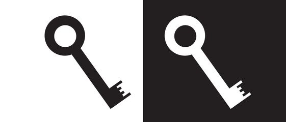 key level icon. vector illustration.