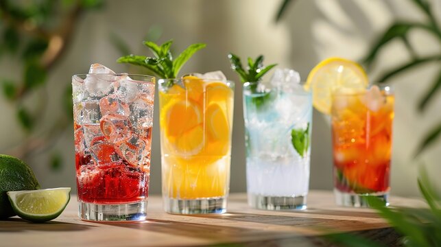 Refreshing Sips cool and invigorating drink options
