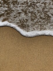 beach, sand, sea, water, wave, ocean, summer