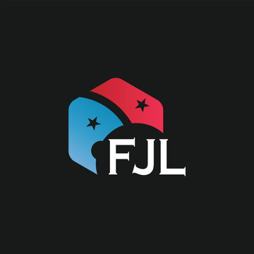 FJL letter logo design on white background. Creative  modern FJL letter logo design. Vector design.
