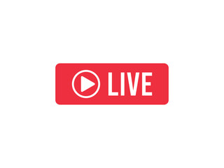 social media live streaming video online icon vector isolated on a transparent background