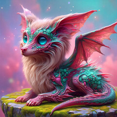 Obraz premium crossbred animals with unique shapes and colors