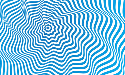 Naklejka premium abstract Optical art background design Vector illustration