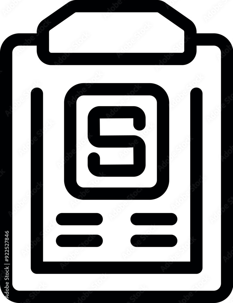 Aufkleber simple icon of a smartphone showing a strategy app on its screen