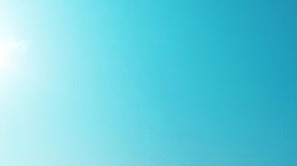 Obraz premium Bright blue sky background with a subtle gradient, perfect for design, travel themes, or calming visuals.