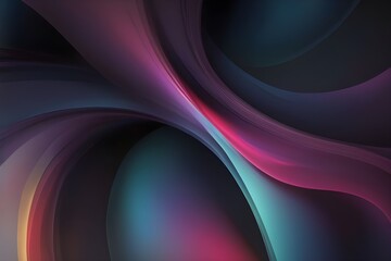 Naklejka premium Illustration of Purple, Blue, and Yellow Gradient with Lines: Abstract Design Creating a Vibrant and Dynamic Visual Effect