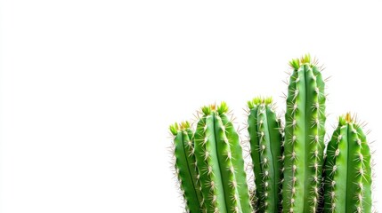 Green Cactus Close Up