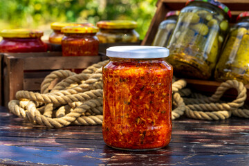 Canned vegetables for soup