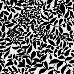The background is black vines crawling around. Design for background, carpet, wallpaper, clothing, wrapping, Batik, fabric.