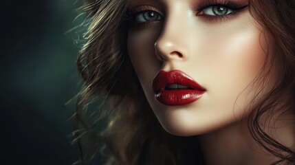 Fototapeta premium Beauty portrait of sexy woman