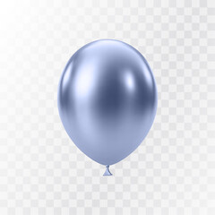 Luxury realistic balloons. 3D glossy helium balloons