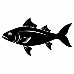 Haddock Black silhouette