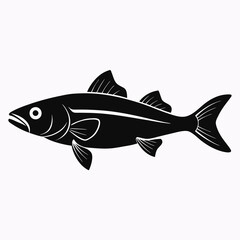 Haddock Black silhouette