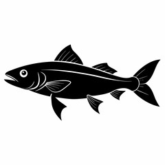 Haddock Black silhouette