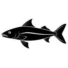 Haddock Black silhouette