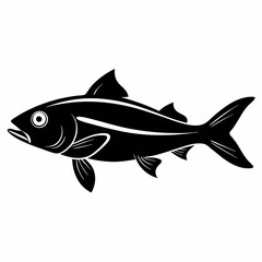 Haddock Black silhouette