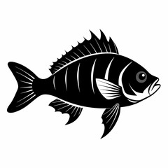 Perch Black silhouette