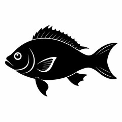 Perch Black silhouette