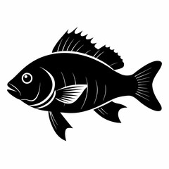 Perch Black silhouette