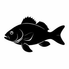 Perch Black silhouette