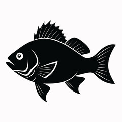 Perch Black silhouette