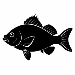 Perch Black silhouette