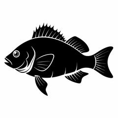 Perch Black silhouette