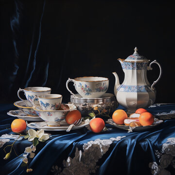 kettel with cups