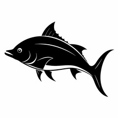 Mahi-mahi Black silhouette